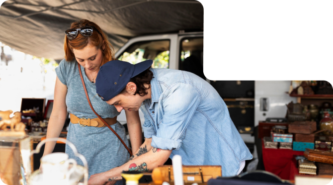Vendors at Canton Trade Days